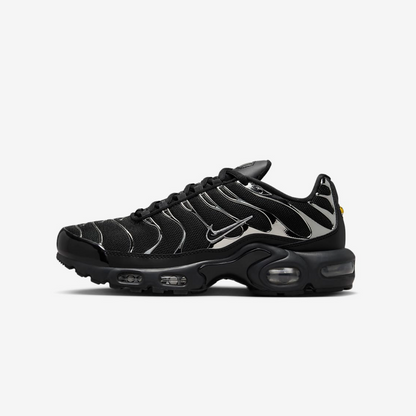Nike Air Max Plus Premium
"Black & Metallic Silver"