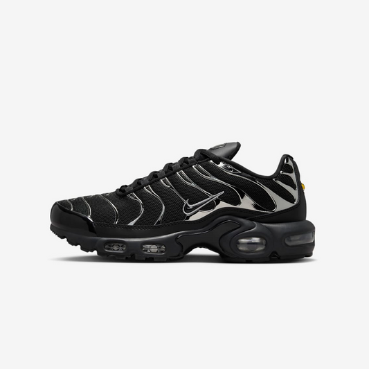 Nike Air Max Plus Premium
"Black & Metallic Silver"